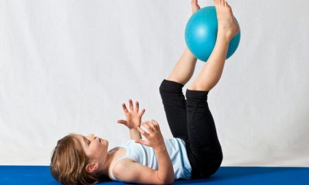 Versatile workouts with the small exercise ball.
